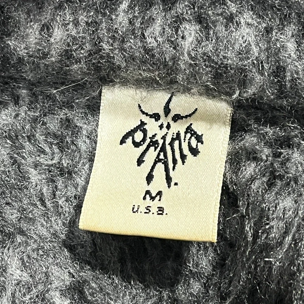Vintage PrAna Jacket Women Medium Fleece Gray Outdoors USA Cottage Barn Full Zip